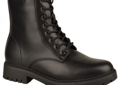 Γυναικεία Μποτάκια | Μεγάλα Μεγέθη | Υφαντίδης | 377849 | Μαύρο - Υφαντίδης - 